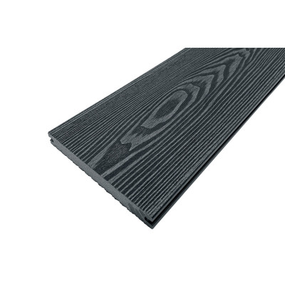 Террасная доска Holzhof Solid полнотелая Антрацит